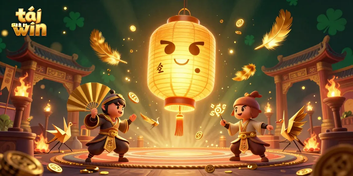 Engage in vibrant gameplay with tải sun win as golden characters float above a dazzling night market casino.